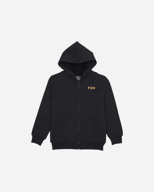 Sweat à capuche zippé Sherpa Enfant Fox Racing Magnetic - Noir