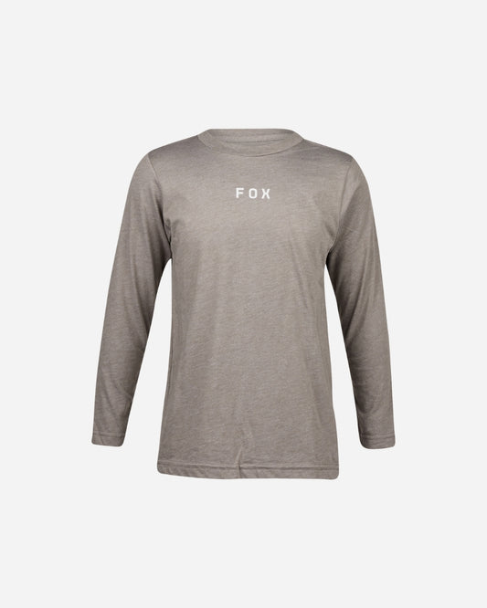 T-shirt Jeunes Fox Racing Magnetic manches longues - Gris