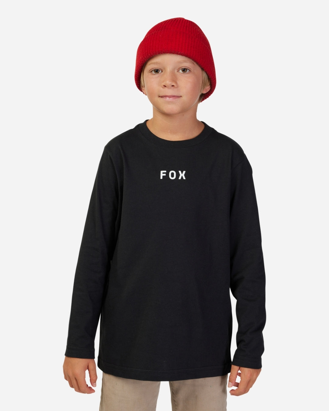 T-shirt Jeunes Fox Racing Flora manches longues - Noir