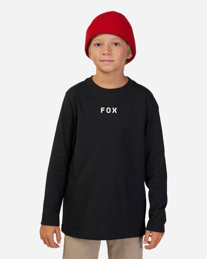 T-shirt Jeunes Fox Racing Flora manches longues - Noir