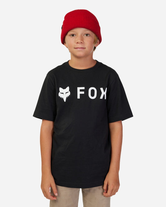 T-shirt Jeunes Fox Racing Absolute manches courtes - Noir
