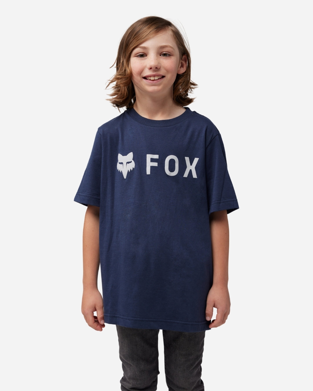 Maglietta a maniche corte Fox Racing Absolute Youth - Blu notte