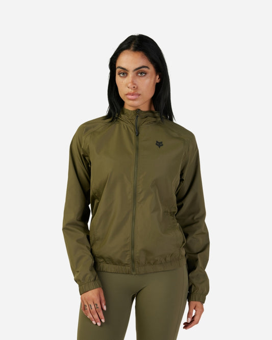 Giacca antivento Fox Racing Fox Head da donna - Verde
