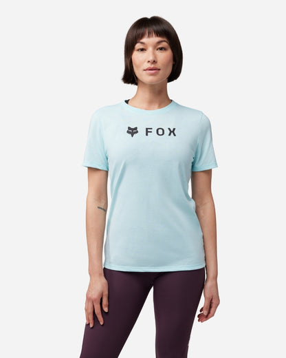 T-shirt technique Femme Fox Racing Absolute manches courtes - Bleu clair