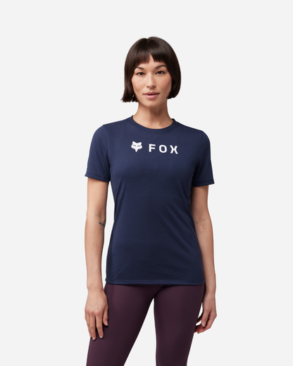 T-shirt technique manches courtes Femme Fox Racing Absolute - Bleu nuit