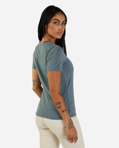 Fox Racing Absolute Damen-Funktionsshirt mit kurzen Ärmeln – Zitrus