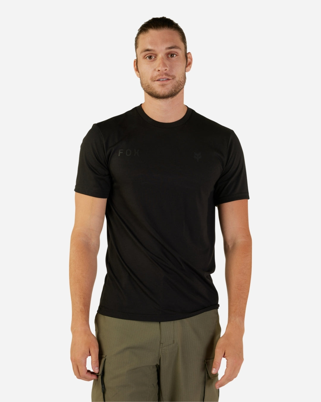 Fox Racing Wordmark short-sleeved technical T-shirt - Black