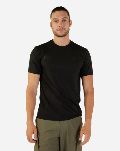 Fox Racing Wordmark short-sleeved technical T-shirt - Black