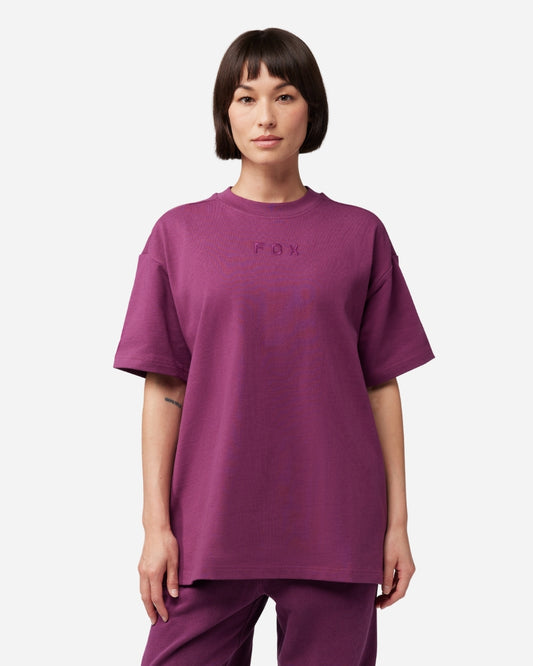 T-shirt Fox Racing Wordmark manches courtes - Sable