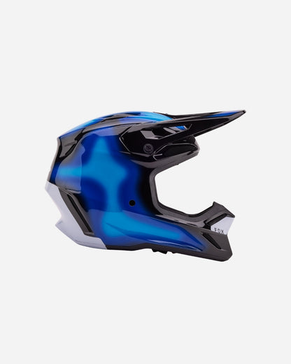 Casque Fox Racing V3 Volatile - Noir/Bleu