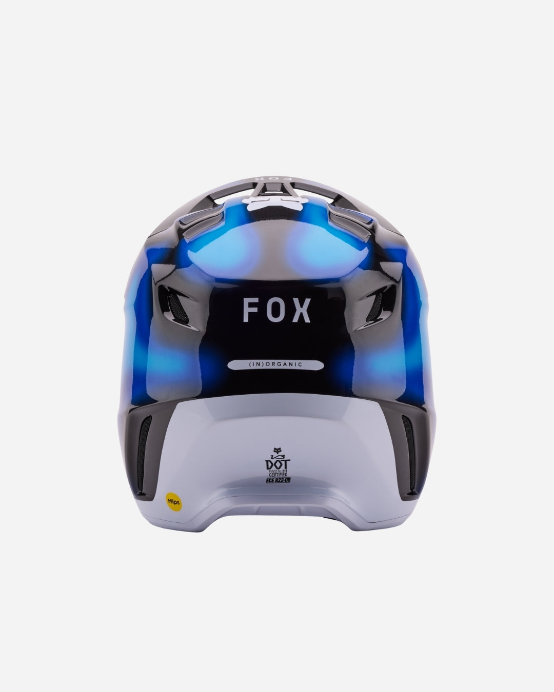 Casque Fox Racing V3 Volatile - Noir/Bleu