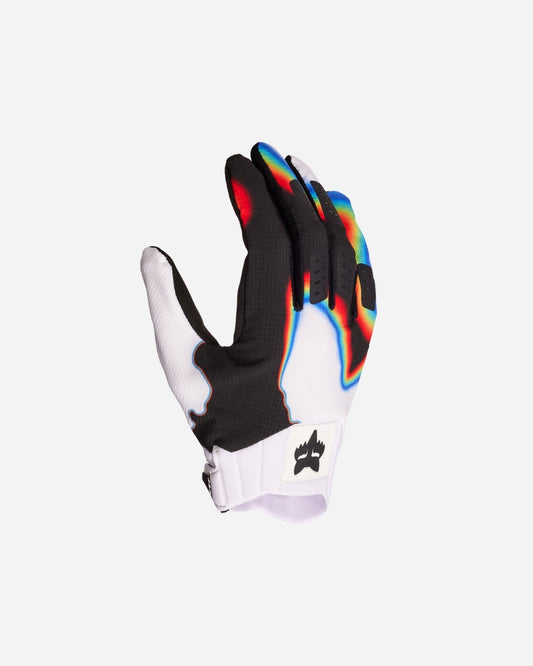 Gants Édition Limitée Fox Racing Flexair Scans - Blanc/Noir