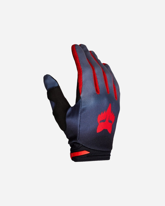 Gants Fox Racing 180 Interfere - Gris/Rouge