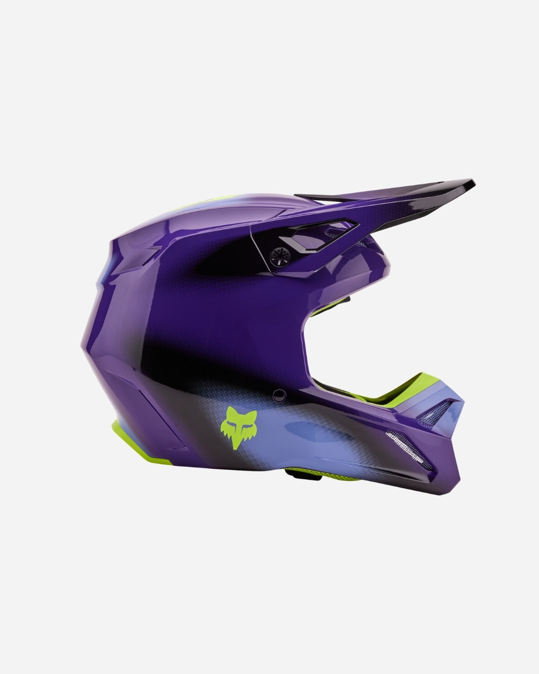 Casque Fox Racing V1 Interfere - Noir/Bleu