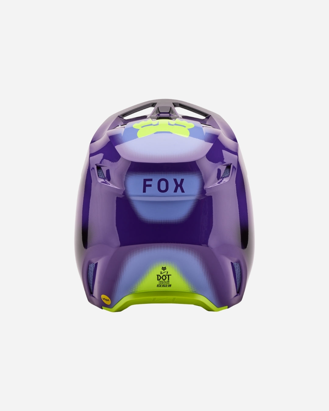 Casque Fox Racing V1 Interfere - Noir/Bleu