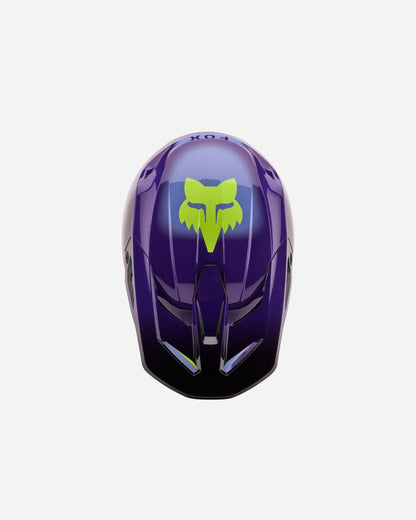 Casque Fox Racing V1 Interfere - Noir/Bleu