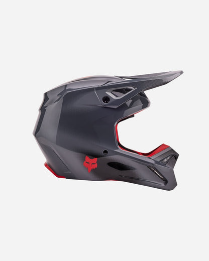 Fox Racing V1 Interfere Helm – Grau/Rot