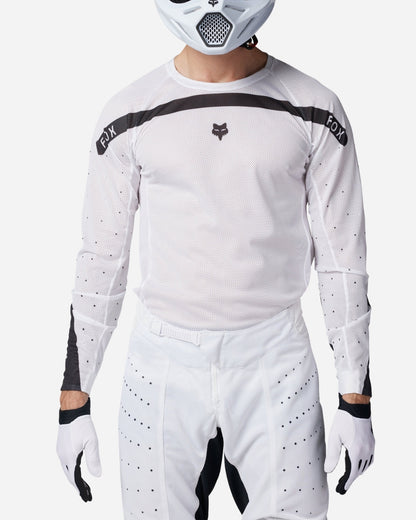 Maillot Fox Racing Airline Aviation - Blanc