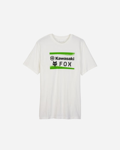 T-shirt premium Fox Racing x Kawi manches courtes - Blanc optique