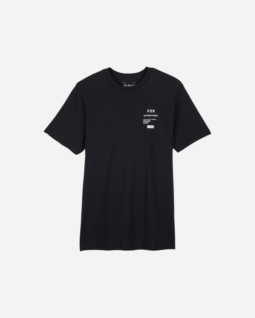 Fox Racing Kurzarm-T-Shirt mit Nummernaufdruck – Schwarz