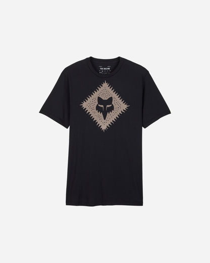 Fox Racing Leo Kurzarm-T-Shirt – Schwarz