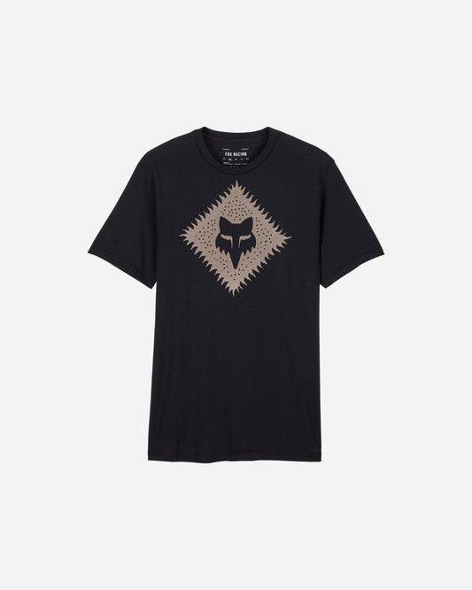 Fox Racing Leo Kurzarm-T-Shirt – Schwarz