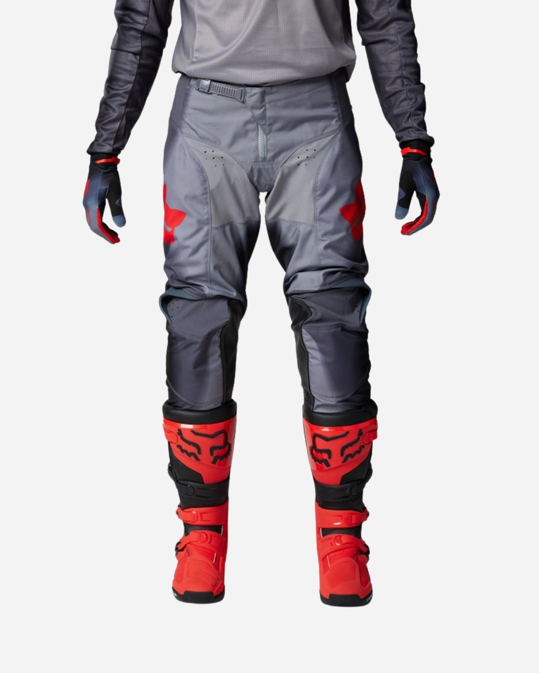 Pantaloni Fox Racing 180 Interfere - Grigio/Rosso