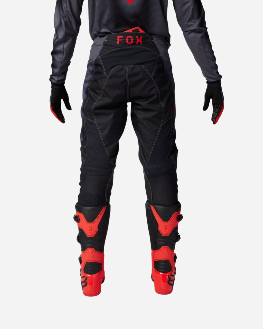 Pantaloni Fox Racing 180 Interfere - Grigio/Rosso