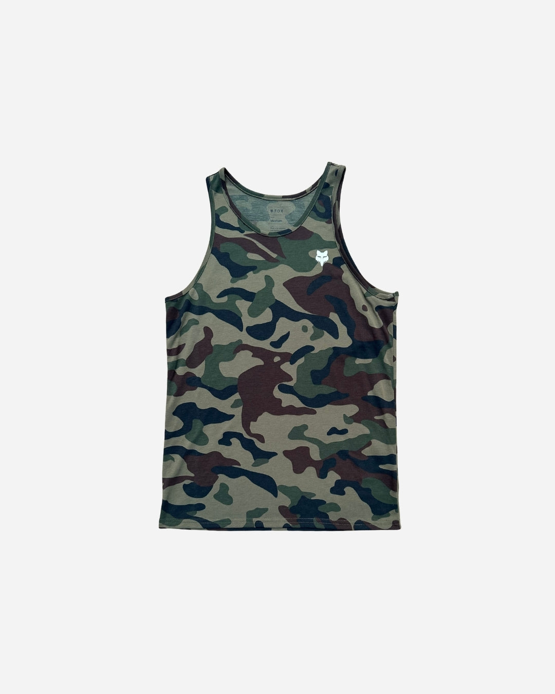 Fox Racing Head Camo Technical Tank - Green Camo