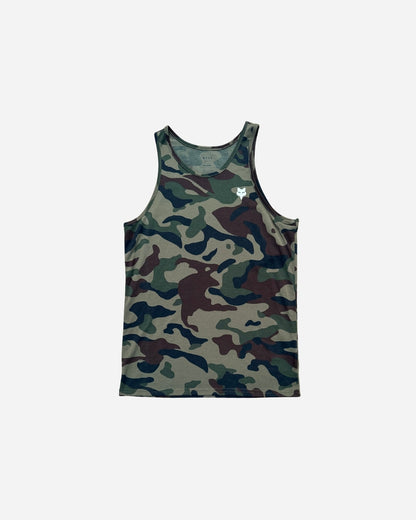 Fox Racing Head Camo Technical Tank - Green Camo