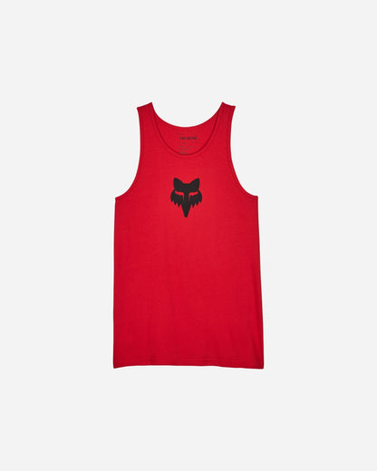 Fox Racing Tanktop mit Fuchskopf – Flammenrot