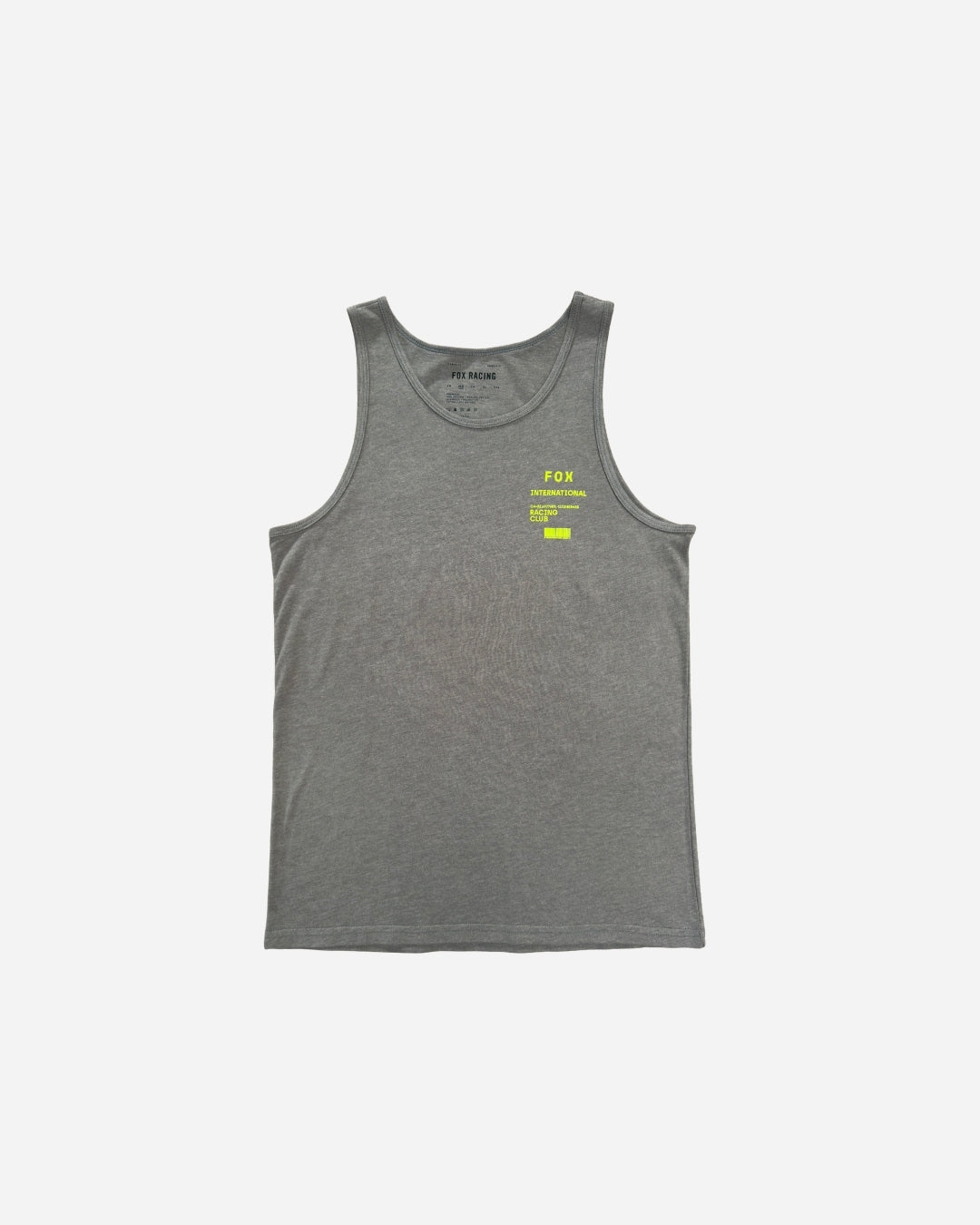 Tanktop Fox Racing Numerical Premium - Meliert Grau