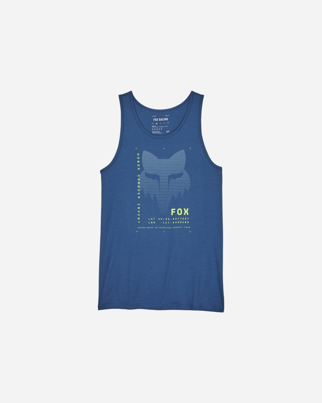 T-shirt Fox Racing Dispute - Indigo