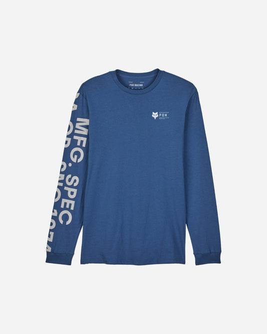 T-shirt Fox Racing Barge manches longues - Indigo