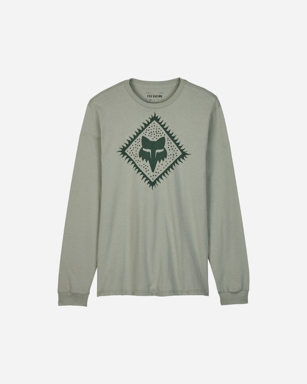 T-shirt Fox Racing Leo manches longues - Gris vintage
