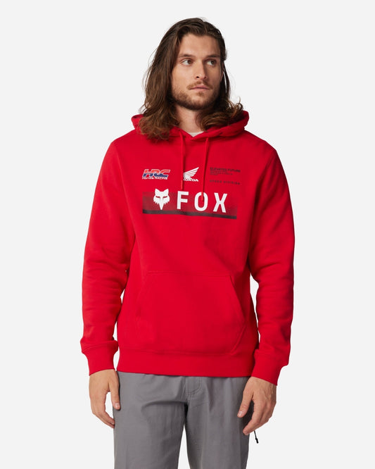 Sweat à Capuche Fox Racing X Honda - Rouge Flamme