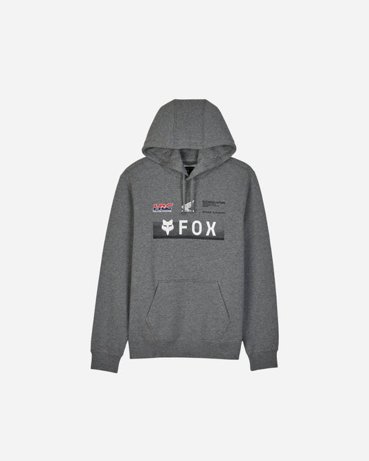 Sweat à Capuche Fox Racing X Honda - Gris Chiné
