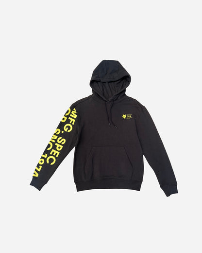Damen Kapuzenpullover Fox Racing Barge - Schwarz