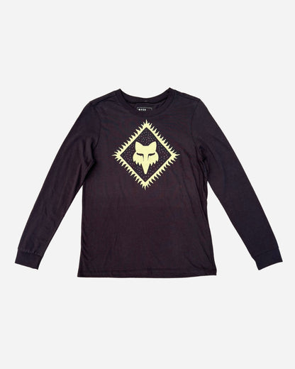 Damen Langarm T-Shirt Fox Racing Leo - Schwarz
