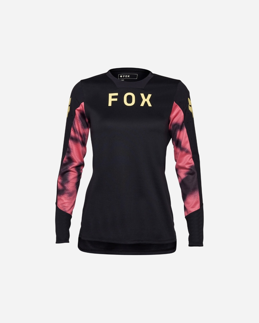 Maillot manches courtes femme Fox Racing Defend Taunt - Noir