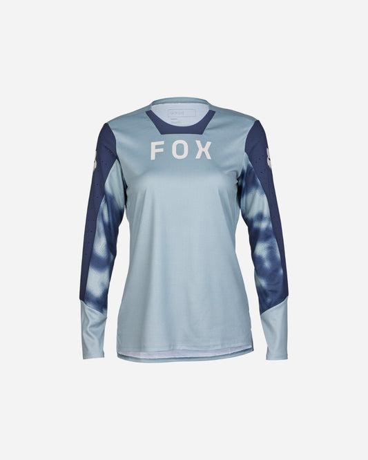 Maillot manches longues femme Fox Racing Defend Taunt - Gris Anthracite