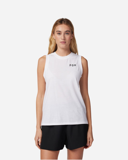 Débardeur Motard Femme Fox Racing Wayfaring - Blanc