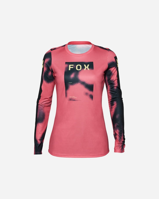 Maillot manches longues femme Fox Racing Ranger Taunt - Rose Guava