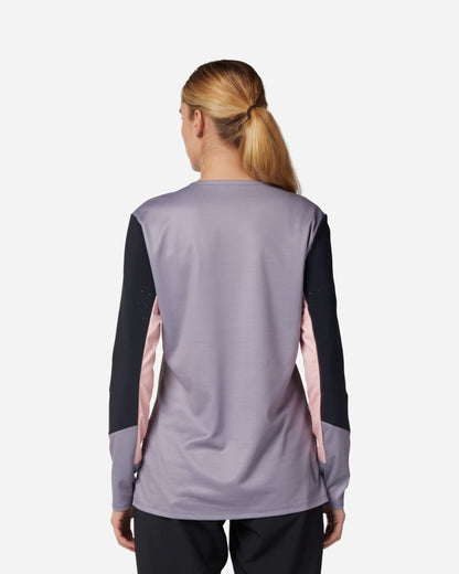 Maillot manches longues femme Fox Racing Defend - Pierre (Stone)