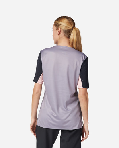 Maillot manches courtes femme Fox Racing Defend - Pierre (Stone)