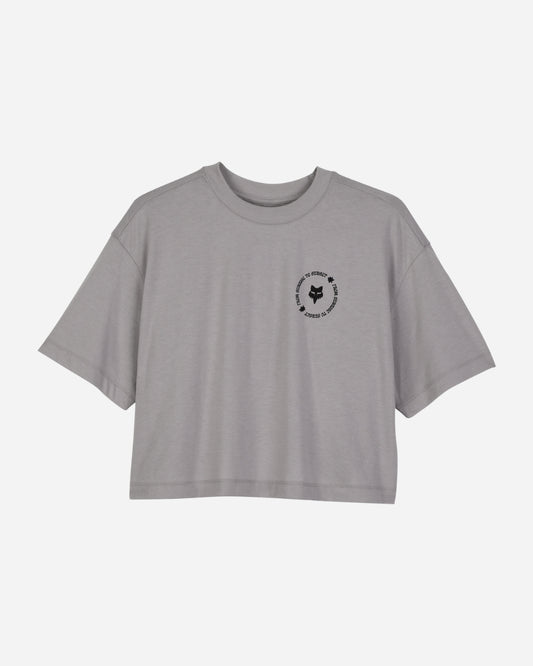 T-shirt Femme Fox Racing Byrd manches courtes - Stone