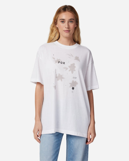 T-shirt Femme Fox Racing Byrd manches courtes - Blanc
