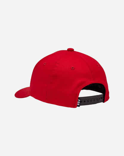 Casquette Snapback Enfant Fox Racing Intrude 110 - Rouge Flamme