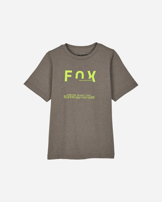 T-shirt Jeunes Fox Racing Intrude manches courtes - Graphite chiné