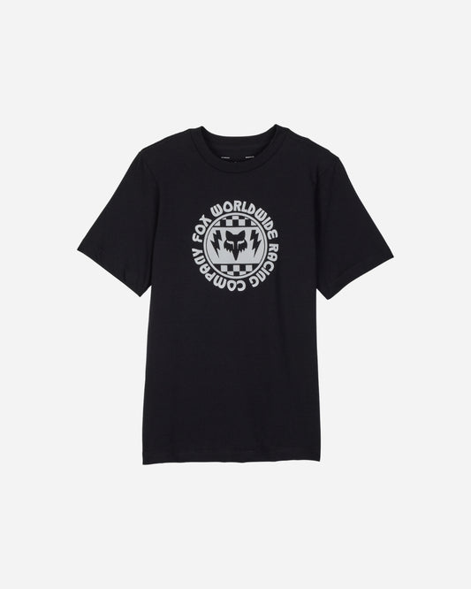 T-shirt Jeunes Fox Racing Next Level manches courtes - Noir